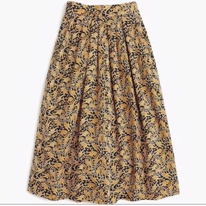 J Crew Drake’s Giraffe Print Skirt